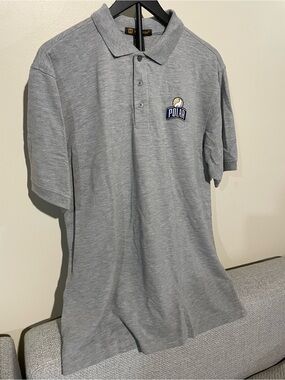 Polar Harriton Light Gray Polo Shirt